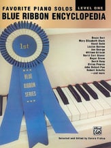 Blue Ribbon Encyclopedia No. 1 piano sheet music cover